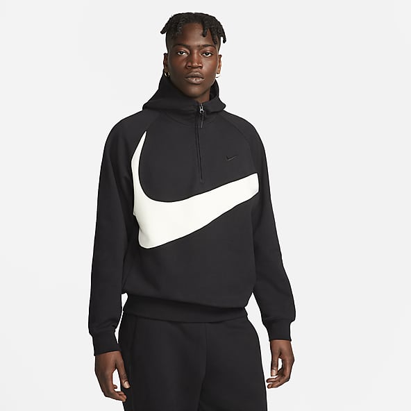 Sueter nike blanco y negro discount